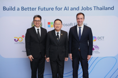 Microsoft เปิดตัวโครงการ ‘ปั้นคน’ เสิร์ฟตลาดแรงงานยุค AI หนุนเป้าหมาย ‘ไทย’ เข้าร่วม OECD