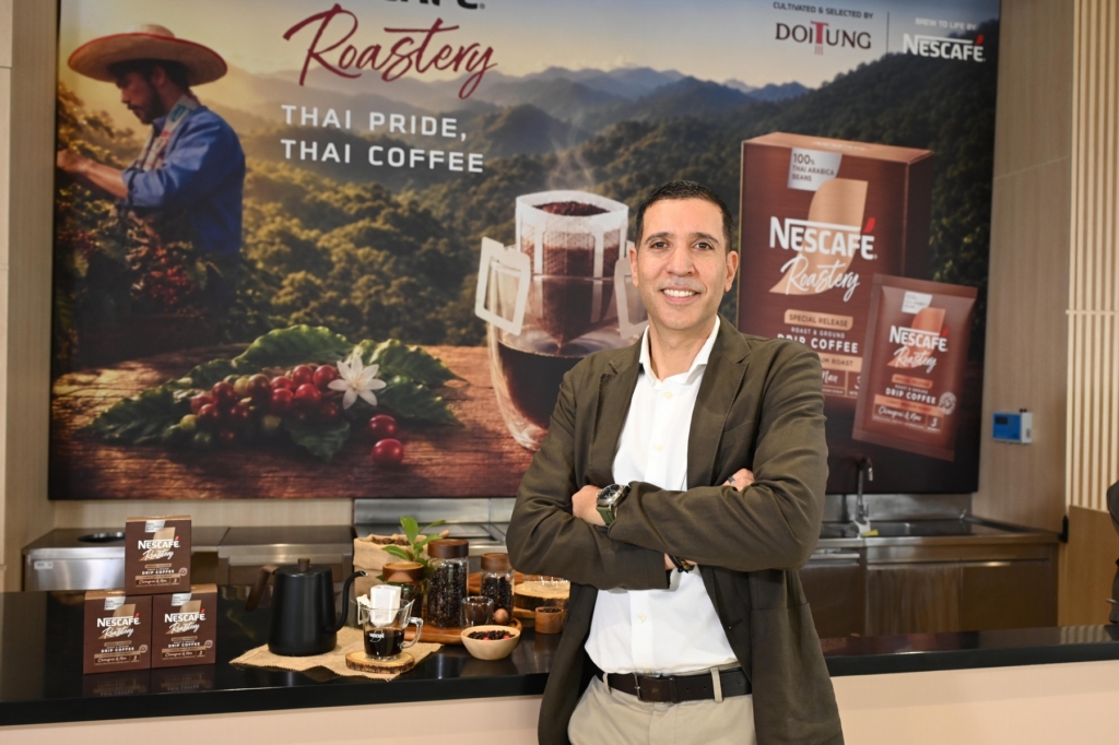 ออธมัน ชไรบิ ผู้อำนวยการบริหารธุรกิจผลิตภัณฑ์กาแฟ บริษัท เนสท์เล่ (ไทย) จำกัด