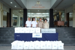 GULF สานต่อ ‘GULF Care’ ส่งมอบถุงยังชีพ 15,000 ชุด บรรเทาภัยน้ำท่วม 16 จังหวัดทั่วไทย