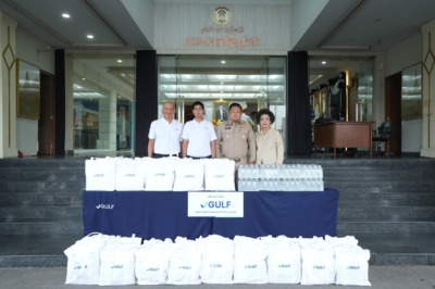 GULF สานต่อ ‘GULF Care’ ส่งมอบถุงยังชีพ 15,000 ชุด บรรเทาภัยน้ำท่วม 16 จังหวัดทั่วไทย
