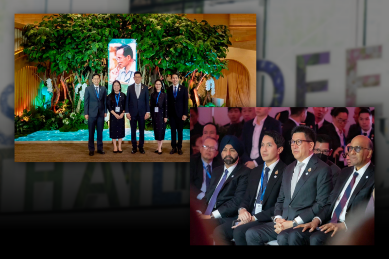 สันติธารแชร์ 2 ภาพประทับใจ IMF-World Bank ชูพระราชปณิธาน ร.9-ต่อยอด AI สร้างงาน