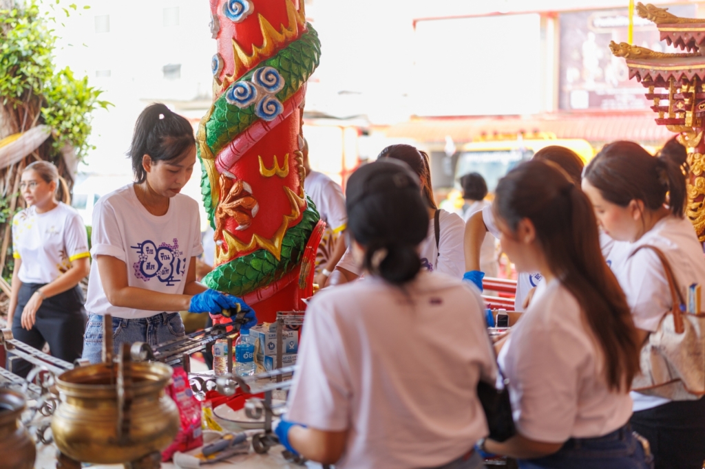 แสนสิริ x SCB ร่วมกินเจพลังศรัทธา