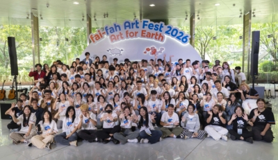 ‘fai-fah Art Fest 2026’ ทีทีบีชูศิลปะจากเด็กธรรมดา ปลุกพลังรักโลก