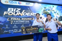 เปิดไอเดียสีทาบ้านกำจัดฝุ่น คว้าแชมป์เวทีธุรกิจเยาวชน FSG BIZ Founders